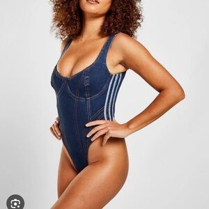 Adidas x Ivy Park Rodeo Denim Bodysuit